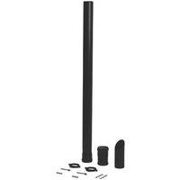 Baxi Under Balcony / Eaves Flue Kit Black 1035mm (8948K)
