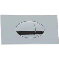 ETAL Porto Dual-Flush Rectangular Plate Chrome (894VN)