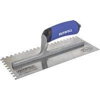 Faithfull 6mm Notched Tile Adhesive Trowel 11" x 4.5" (895HL)