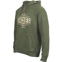 Dickies Rockfield Sweatshirt Hoodie Olive Green Large 39-41" Chest (895RP)