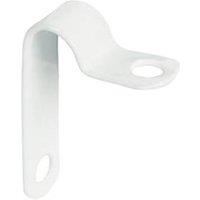 Prysmian AP7 Fire Rated Alarm Cable Clips 7.8-8.2mm White 100 Pack (89697)