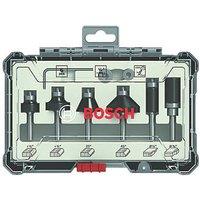 Bosch Trim Router Bit Set 6 Pcs (896KY)