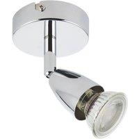 Saxby Amalfi Round 1-Light Spotlight Chrome (896VX)