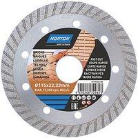 Norton Multi-Material Diamond Cutting Disc 115mm x 22.23mm (897GX)