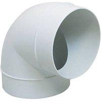 Manrose 90 Bend White 100mm (897GY)