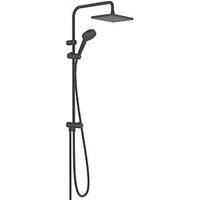 Hansgrohe Vernis Shape 230 1Jet EcoSmart Reno Shower Set Matt Black (897VG)