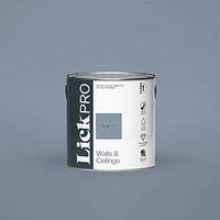 LickPro Max+ 2.5Ltr Blue 17 Eggshell Emulsion Paint (898JY)