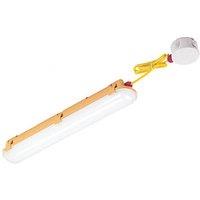 Briticent Single 2ft Maintained Emergency LED Plexo Non-Corrosive Batten 24W 3240lm (899PP)