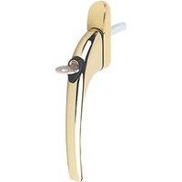 Mila Left or Right-Handed ProLinea Espagnolette uPVC Window Handle Polished Gold (9003G)