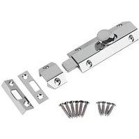 Smith & Locke Heavy Duty Surface Bolt Polished Chrome 102mm (9007J)