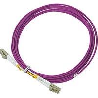 Labgear Duplex Multi Mode Purple LC- LC OM4 LSZH Fibre Optic Cable 5m (900KM)