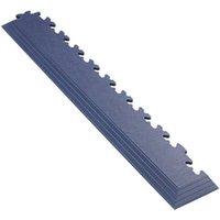 Garage Floor Tile Company X Joint Interlocking Corner Edge Ramps Blue 587mm x 90mm 2 Pack (900RV)