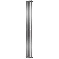 Towelrads Merlo 1800mm x 310mm 1876BTU Anthracite Vertical Designer Radiator (900RY)