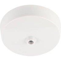 Essentials Ceiling Rose Light Fitting White 3.54" (9014D)