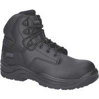 Magnum Precision Sitemaster CT CP Uniform Size 6 Black Water-Resistant Safety Boots (901XP)