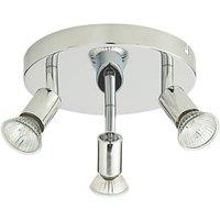 Essentials Sasha Round 3-Light Spotlight Chrome (9028V)
