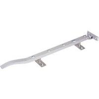 Traditional Casement Stay Satin Aluminium 254mm (90350)