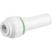 Flomasta Plastic Push-Fit Reducing Coupler F 10mm x M 15mm (903HY)