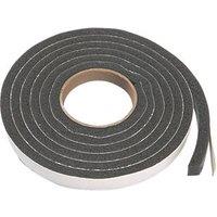Stormguard Jumbo Rubber Foam Weatherstrip Black 3m (903TF)