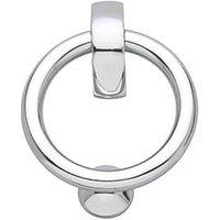 Hardware Solutions Door Knocker Ring Polished Chrome 26mm x 178mm (904KK)