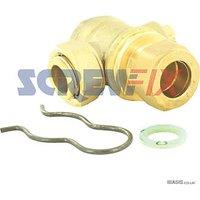 Baxi 720543401 22mm Flow & Return Pipe Valve Tap (905TP)