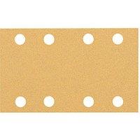 Bosch Expert C470 80 Grit 8-Hole Punched Multi-Material Sanding Sheets 133mm x 80mm 10 Pack (905VV)