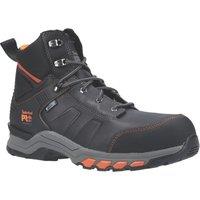 Timberland Pro Hypercharge Size 13 Black/Orange Waterproof Safety Boots (906XK)