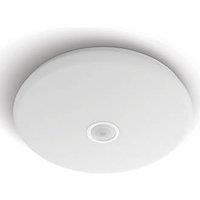 Philips Mauve LED Ceiling Light with PIR Sensor White 16W 1700lm (907JA)