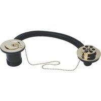 Flomasta Waste & Plug Gold 16" (907JN)