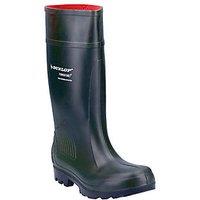 Dunlop Purofort Professional Size 6 Green Non Safety Wellies (908JT)