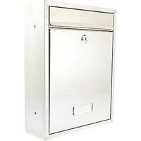 Burg-Wachter Trent Post Box Steel Metallic (908PH)