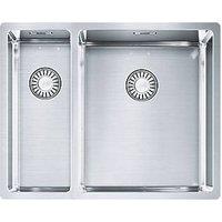 Franke Bari 1.5 Bowl Stainless Steel Kitchen Sink 560mm x 200mm (909RF)