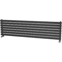 Ximax Fortuna 410mm x 1500mm 2300BTU Anthracite Horizontal Designer Radiator (909TR)