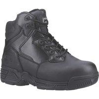 Magnum Stealth Force 6.0 Size 7.5 Black Water-Resistant Safety Boots (911KE)