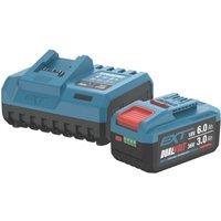 Erbauer ERT1047CHR 18/36V 3.0/6.0Ah Lithium EXT Battery & Charger 2 Pack (911YY)