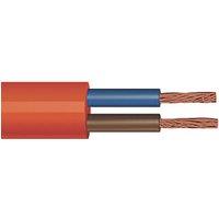 Time 3182Y Orange 2-Core 1.5mm Flexible Cable 25m Drum (912RF)