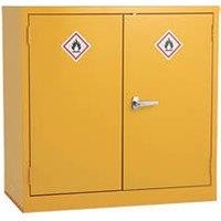 Barton 1-Shelf Hazardous Substance Cabinet Yellow 915mm x 457mm x 915mm (912VV)