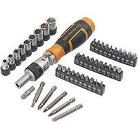 Magnusson Ratchet Screwdriver Bit Set 46 Pieces (9131V)