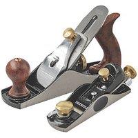 Faithfull Smoothing & Block Plane with Carry Bags 2 Pack (913HL)