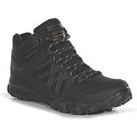Regatta Edgepoint Mid-Walking Size 4 Womens Ash/Granite Waterproof Non Safety Work Boots (913JW)