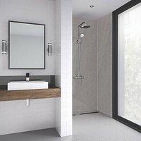 Splashwall Laminate Bathroom Wall Panel Matt Volcanic 2440mm x 1200mm x 11mm (913JY)