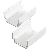 Deta TTE Trunking Couplers 25mm x 38mm 2 Pack (913VT)