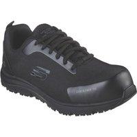 Skechers Ulmus SR Size 7 Black Waterproof Safety Trainers (913VU)