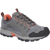 Hi-Tec Auckland Lite Size 8 Womens Grey Waterproof Non Safety Trainers (913YG)