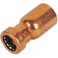 Tectite Sprint Copper Push-Fit Fitting Reducer F 15mm x M 22mm (91461)