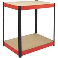 RB Boss Powder-Coated Boltless Freestanding Workbench 900mm x 600mm x 900mm (9146H)