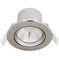 Philips Sparkle Adjustable Head LED Downlight Satin Nickel 5.5W 350lm (914JC)