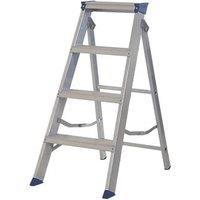 Werner Aluminium 0.85m 4 Step Swingback A Frame Step Ladder (914KK)