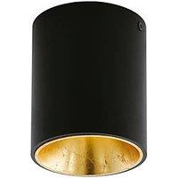 Eglo Polasso LED Ceiling Light Black/Gold 3.3W 340lm (914PL)