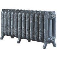 Arroll 470mm x 994mm 3685BTU Cast Grey Cast Iron 3 Column Radiator (9153P)